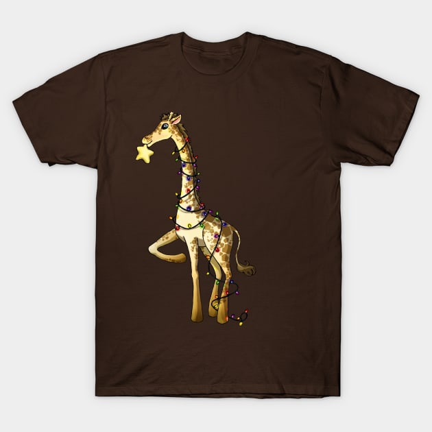 Shiny Giraffe T-Shirt by Thedustyphoenix